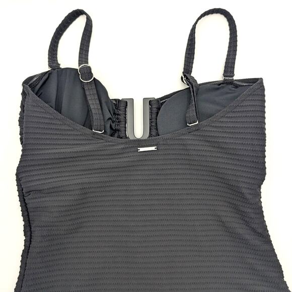 Sea Level Women's Spinnaker U Bar Bandeau One Piece Swimsuit Black Size US 8 - Picture 11 of 11